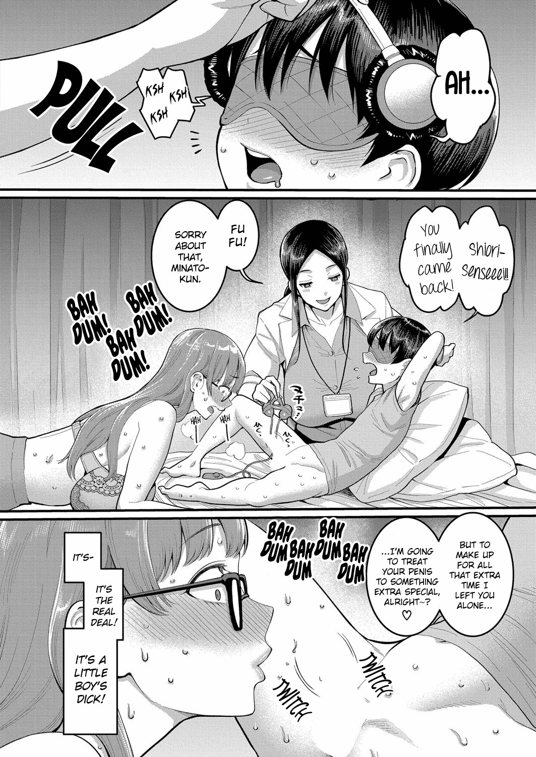 Hentai Manga Comic-Rin-Sensei, The Ravenous Rookie-Read-8